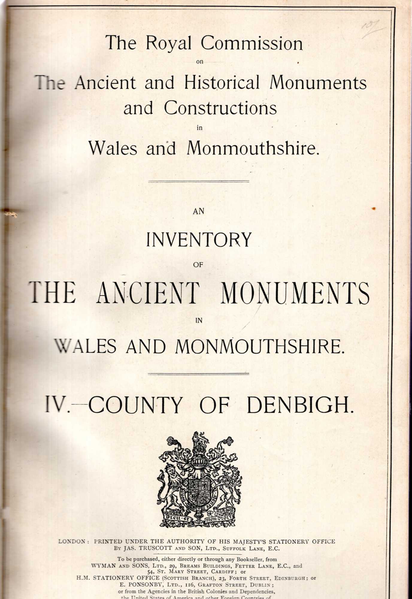 The Royal Commission on The Ancient and Historical Monuments and ... - 22417902409 2