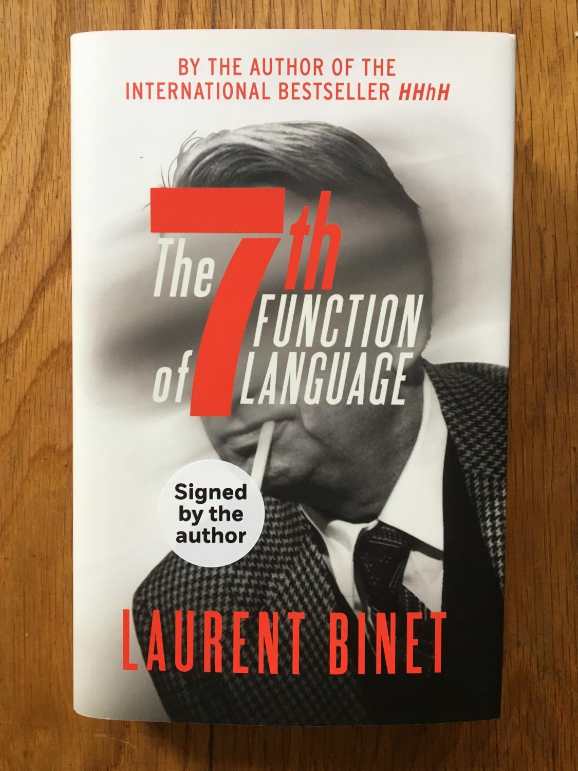 the 7th function of language by laurent binet the 7th function of language by laurent binet