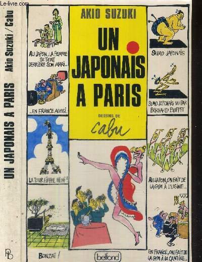 UN JAPONAIS A PARIS - SUZUKI AKIO - CABU