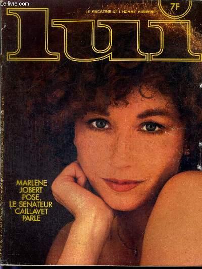 LUI - LE MAGAZINE DE L'HOMME MODERNE - N°180 - janvier 1979 / Marlène ...