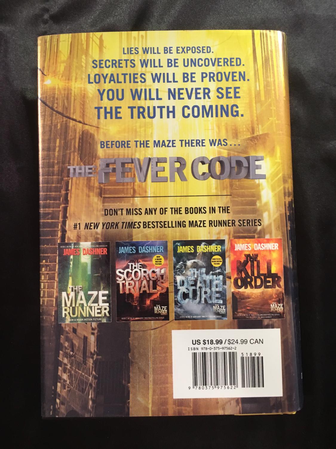 Maze Runner: The Fever Code (Maze Runner, Book Five; Prequel) (Paperback) 