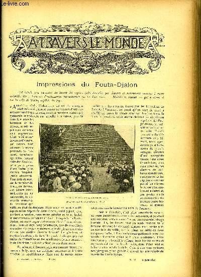 A TRAVERS LE MONDE N° 23 - Impressions du Fouta-Djalon, Les noms de lieux géographiques, La mission Marchand a Fachoda - Son combat contre les Dervic
