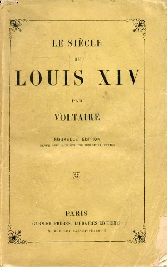 LE SIECLE DE LOUIS XIV by VOLTAIRE: bon Couverture rigide