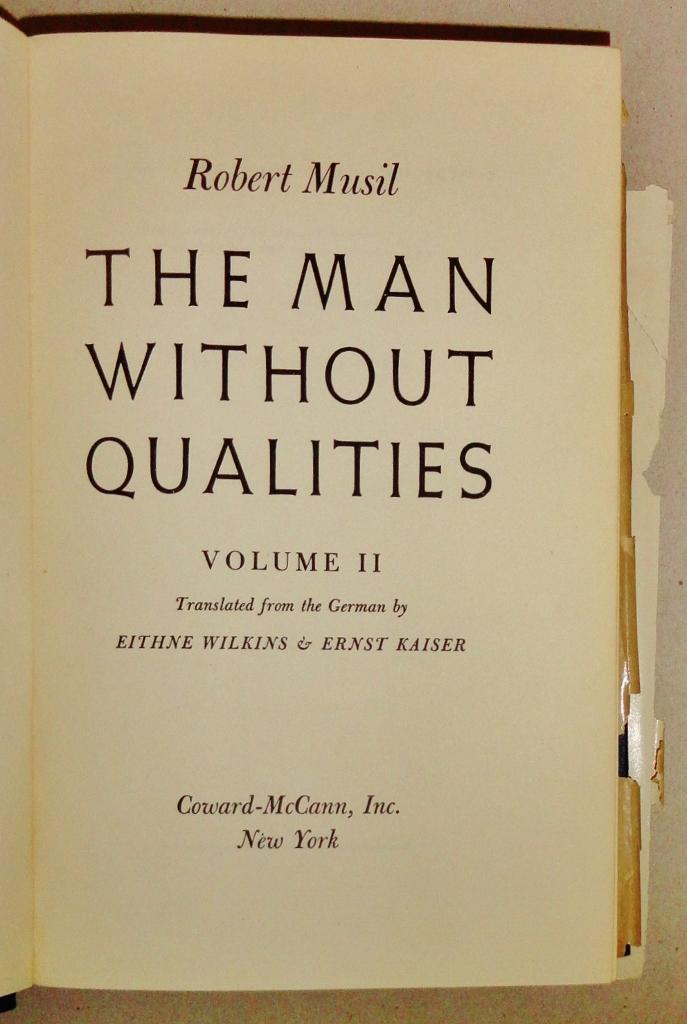 the man without qualities best translation the man without qualities best translation