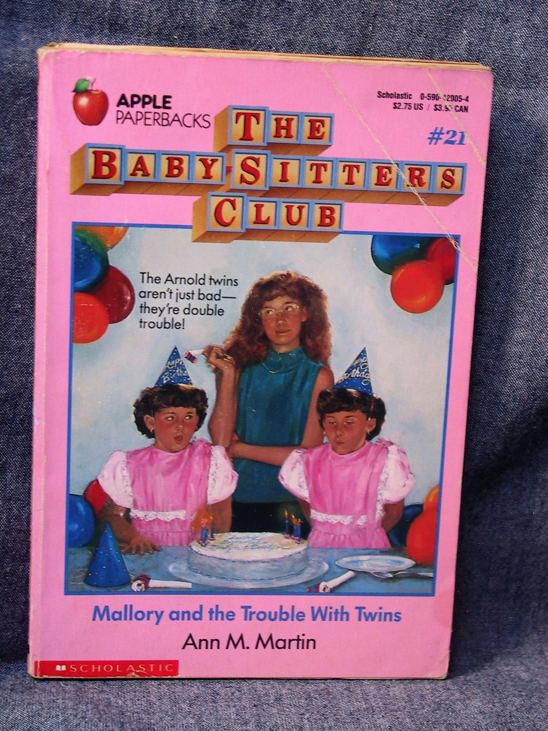 BabySitters Club 21 Mallory and the Trouble With Twins, The by
