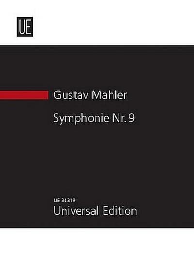 Symphonie Nr. 9 D-Dur für Orchester : Orchester. Studienpartitur. - Gustav Mahler, Erwin Ratz