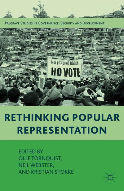 Rethinking Popular Representation (Governance, Security and Development) - Olle Törnquist