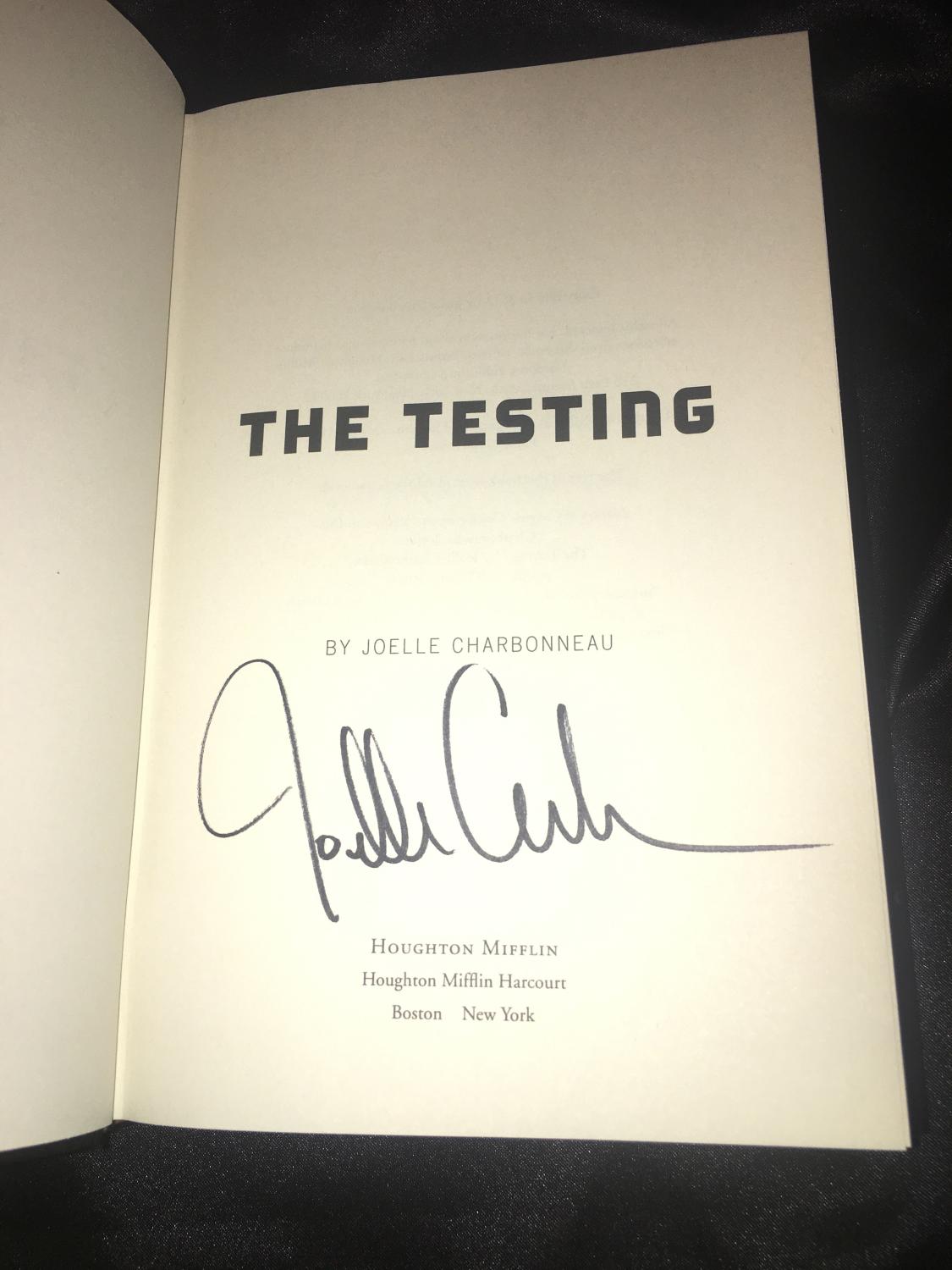the testing by joelle charbonneau the testing by joelle charbonneau
