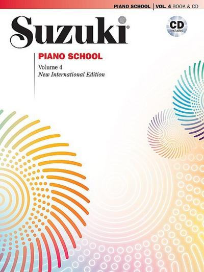 Suzuki Piano School, Vol 4: Book & CD - Seizo Azuma