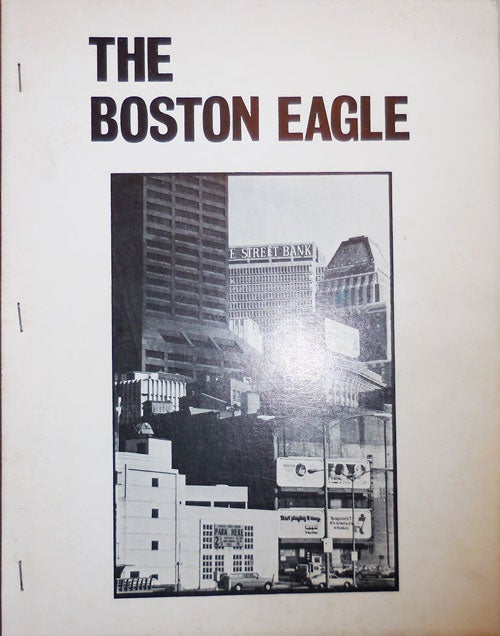The Boston Eagle (At Home) Corbett, William, Editor (Lee Harwood, William Corbett, John Wieners and Lewis Warsh) [Very Good] [Softcover]