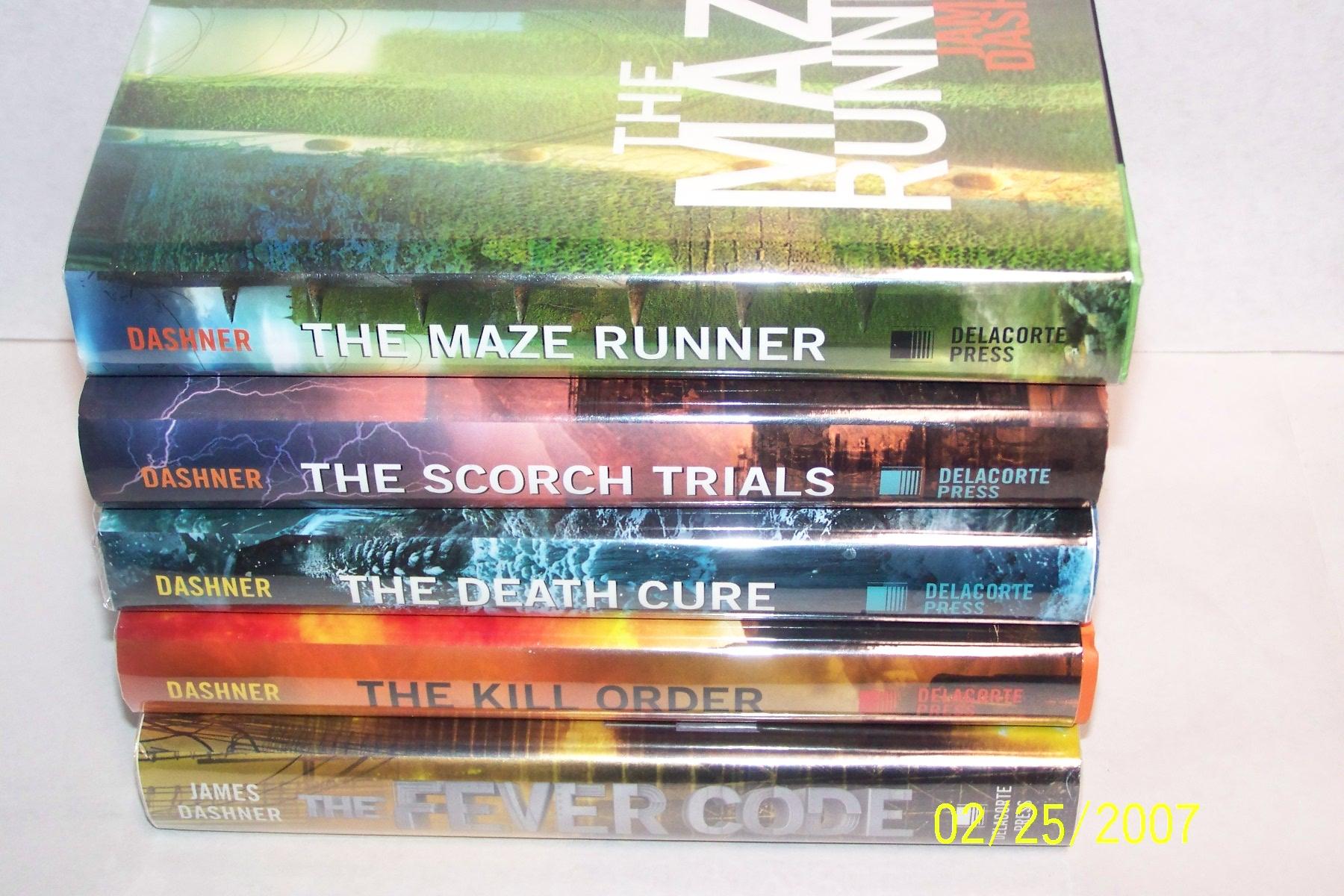 The Maze Runner SET OF 4 BOOKS by James Dashner, Paperback
