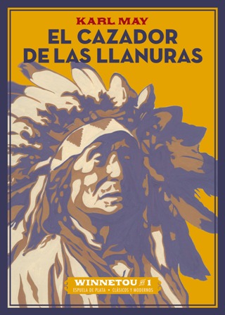 El cazador de las llanuras. La moderna novela de aventuras nace y alcanza su cenit en la segunda mitad del siglo XIX. Con ella nace también, casi al mismo tiempo, lo que ha venido a llamarse «novela popular» y la «literatura juvenil». Entre los años veinte y cincuenta, las novelas de Karl May tuvieron una muy amplia difusión en España; pero fueron luego cayendo en un relativo olvido, al contrario que en otros muchos países, donde siguen gozando de una envidiable popularidad. La serie de Winnetou en la que se reúnen las aventuras de Old Shatterhand y su amigo Winnetou, joven jefe de una tribu apache, es uno de los más logrados clásicos del género y la obra más reeditada y memorable de todas las que salieron de las manos de Karl May. Quien se asome a estas páginas generosamente llenas de emoción y de intriga, de humor y de aventura, no podrá permanecer indiferente ni abandonar sin más ni más su lectura. Es solo un aviso. - MAY, Karl.-
