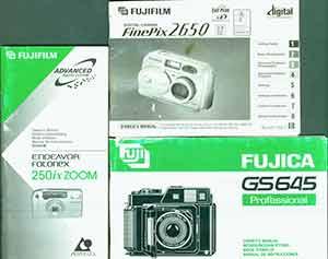 Fujica owner's manuals for Fujica GS645 Professional, FinePix 2650