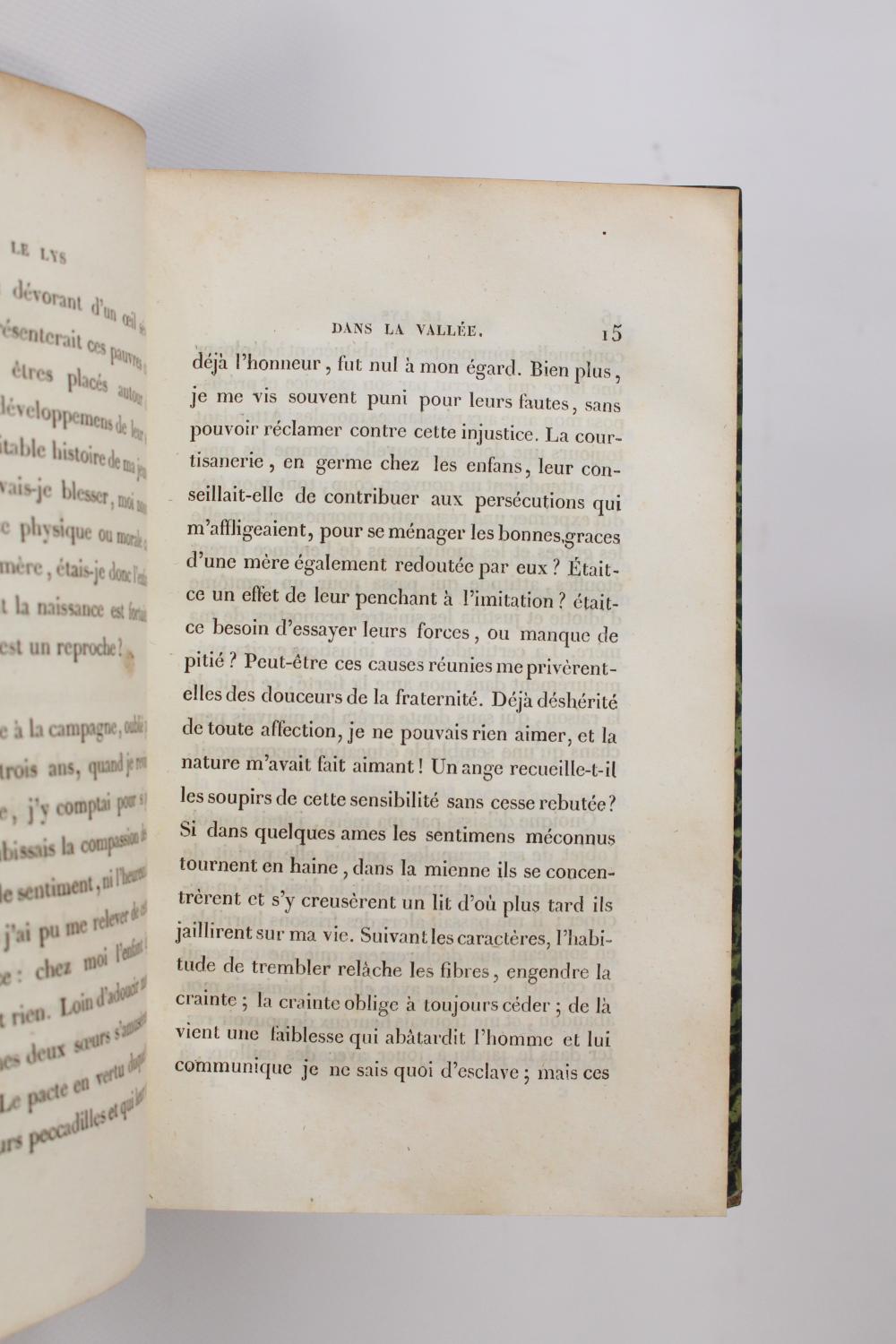 Le lys dans la vallée by BALZAC Honoré de: Couverture rigide (1836 ...