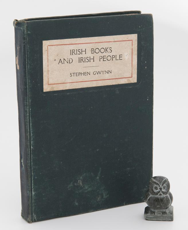 Irish Books and Irish People. by Gwynn, Stephen. (1943) West Coast