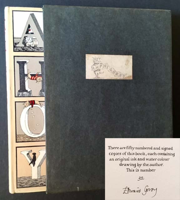 Amphigorey (The Uncommon Signed/Limited Edition in Slipcase, Only 50 Copies Issued) Edward Gorey [Near Fine] [Hardcover]
