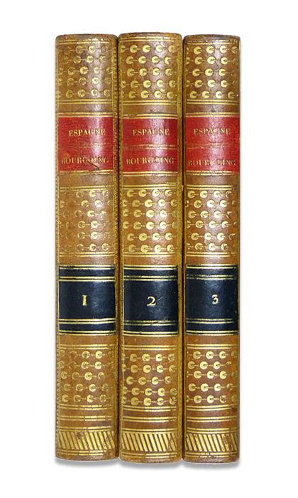 Tableau de l'Espagne moderne. [Viaje por España]. BOURGOING (J. Fr.) [Jean François]. [ ] [Hardcover]