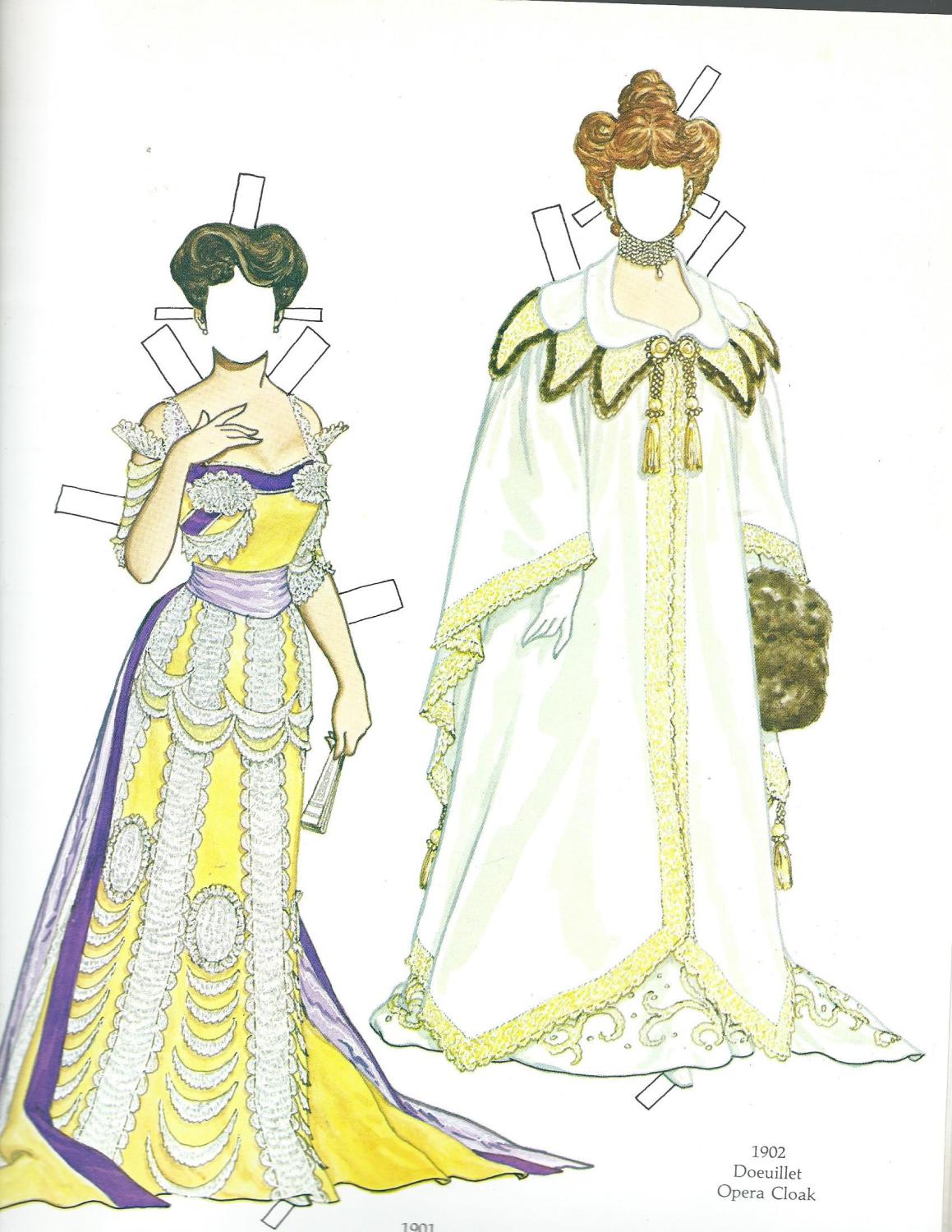 1982, Trade Paperback for sale online Great Fashion Designs of the Belle Epoque Paper Dolls in Full Color by Tom Tierney 