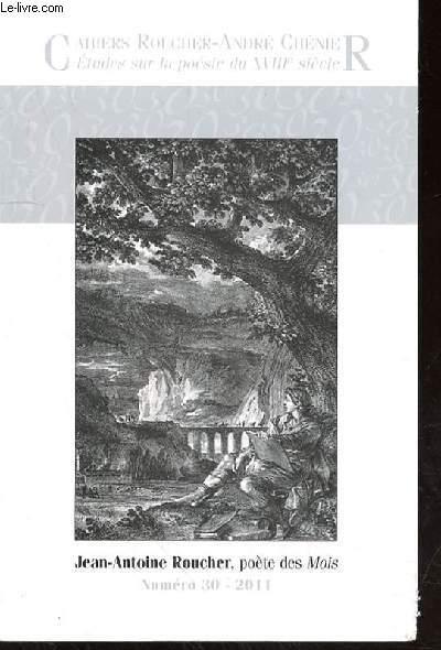 CAHIERS ROUCHER ANDRE CHENIE - ETUDES SUR LA POESIE DU XVIIIe SIECLE ...