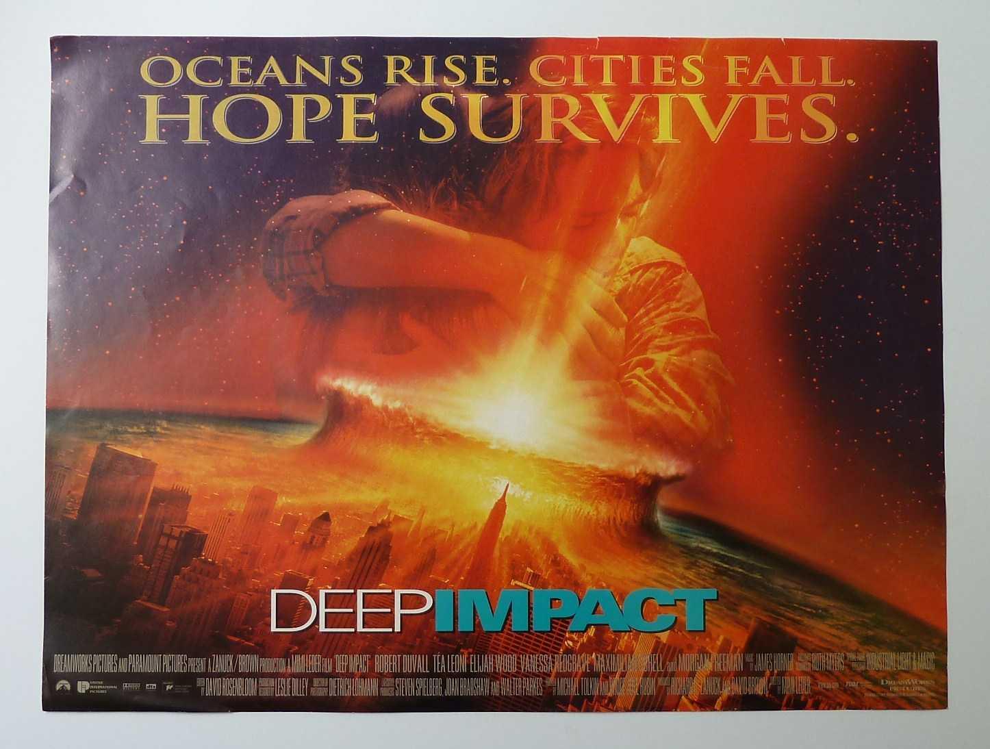 Deep Impact, MiniPoster (1998) by UIP/Paramount/Dreamworks Very Good Softcover (1970) First