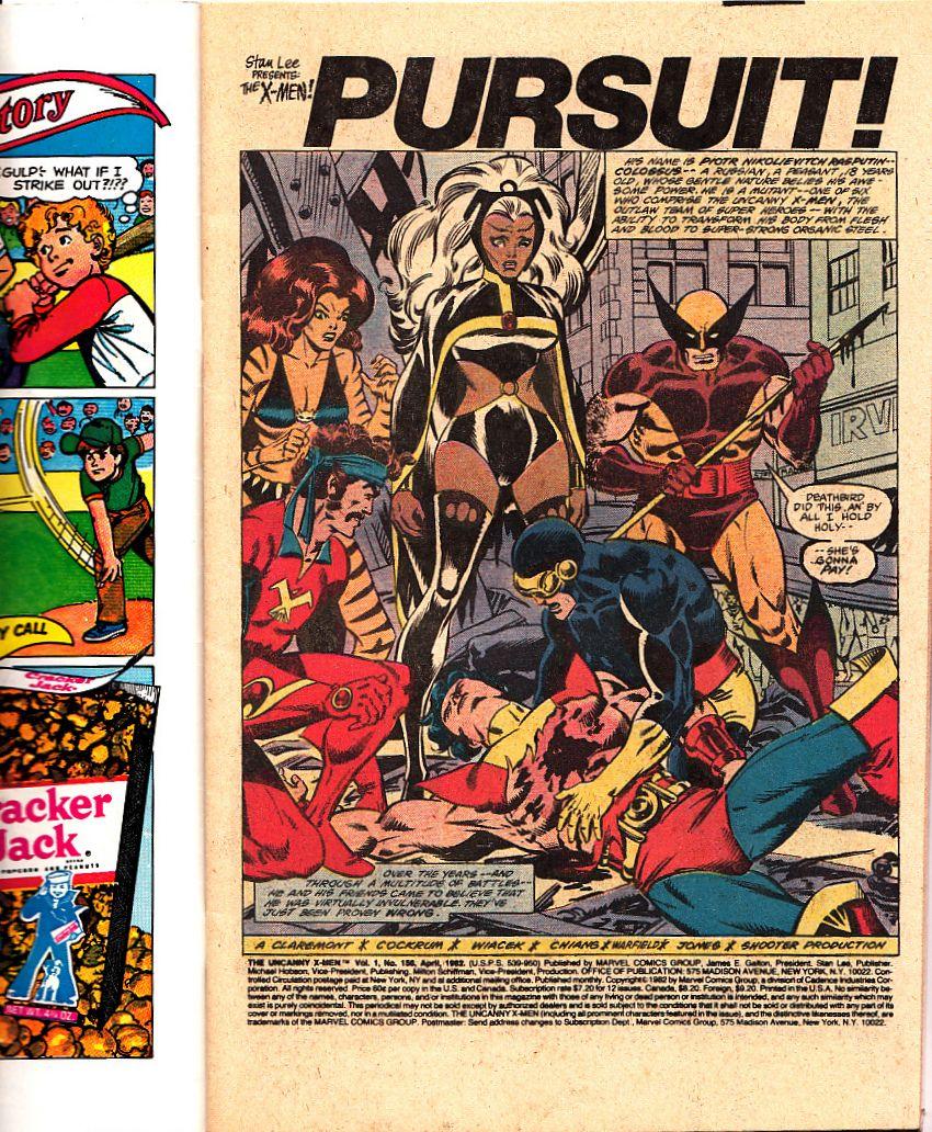 The Uncanny X-Men #156 NM Marvel Comics CBX1G 