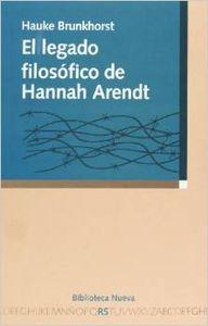 Legado filosofico de hannah arendt,el - Verlag C,H,Beck