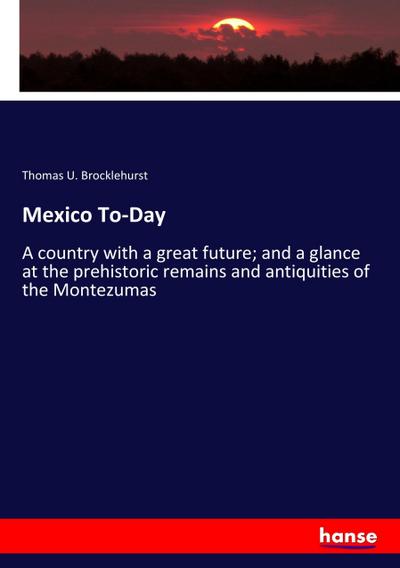 Mexico To-Day : A country with a great future; and a glance at the prehistoric remains and antiquities of the Montezumas - Thomas U. Brocklehurst