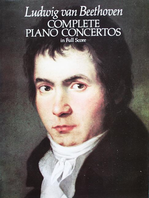 Complete Piano Concertos in Full Score. - Beethoven, Ludwig van