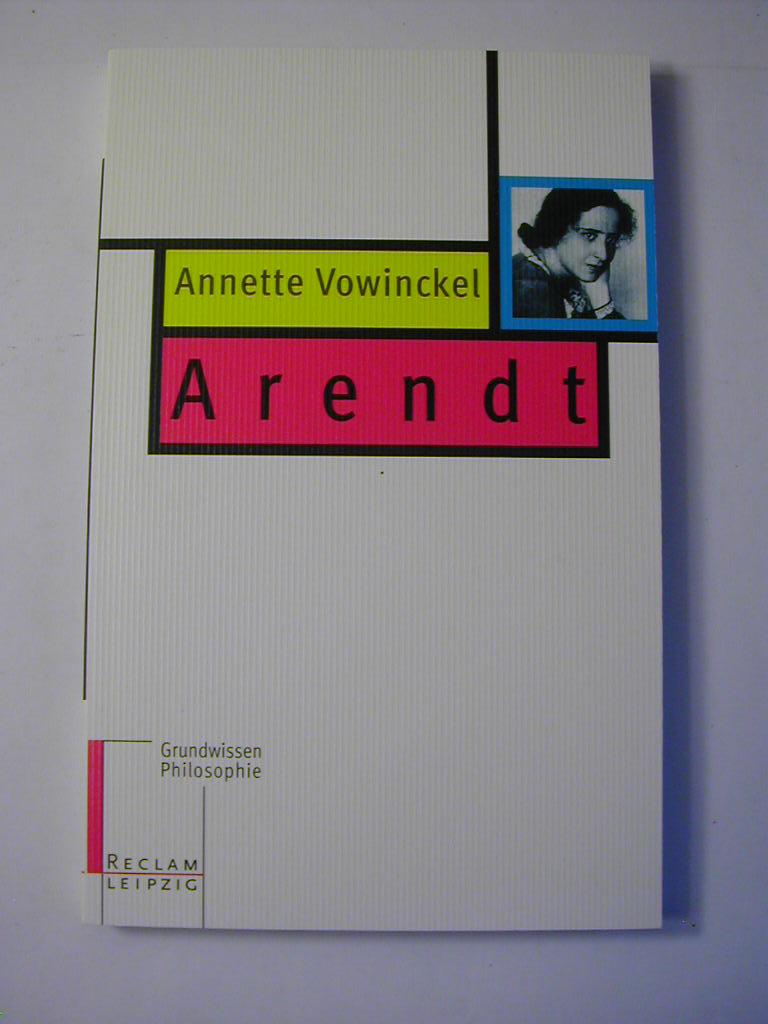 Arendt (Grundwissen Philosophie)