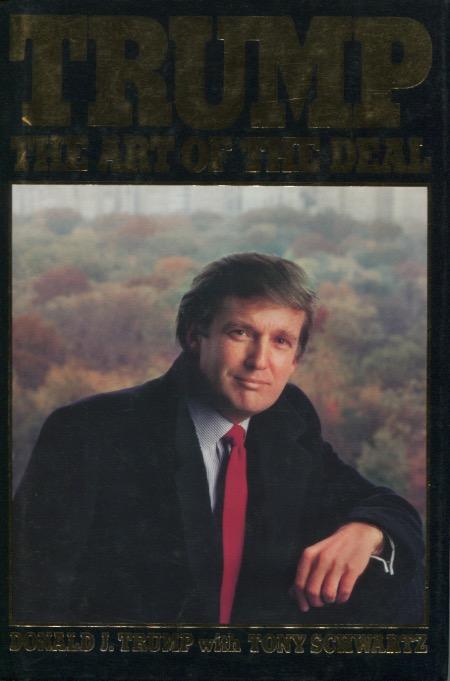 珍しい1987年初版 美品】トランプ大統領『The art of deal