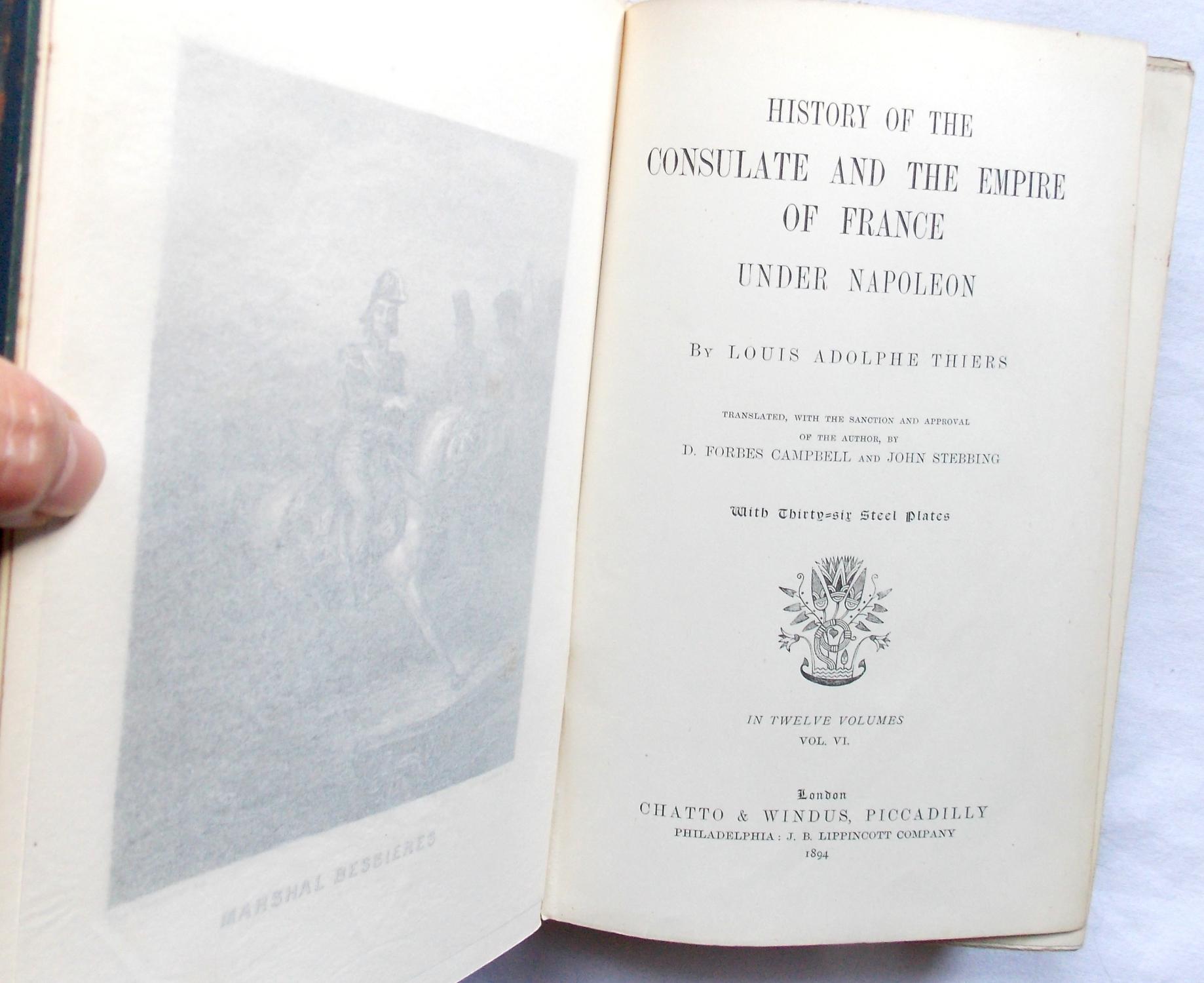  History Of The Consulate And The Empire Of France