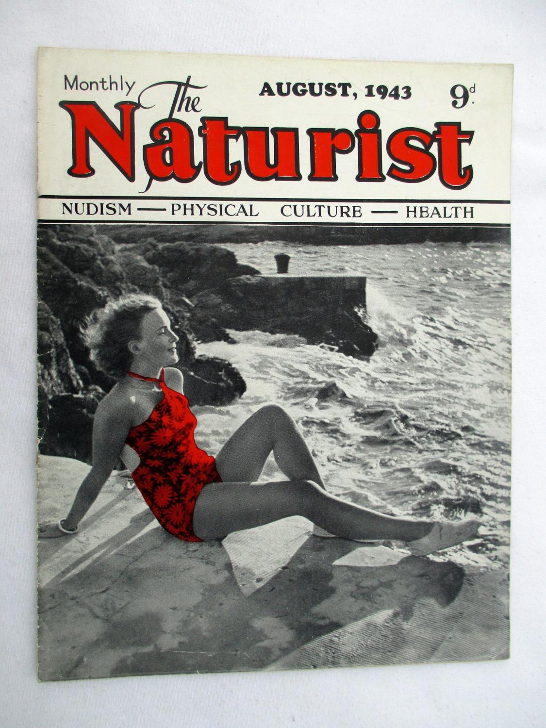 The Naturist Nudism Physical Culture Health August Monthly Magazine Von The Naturist