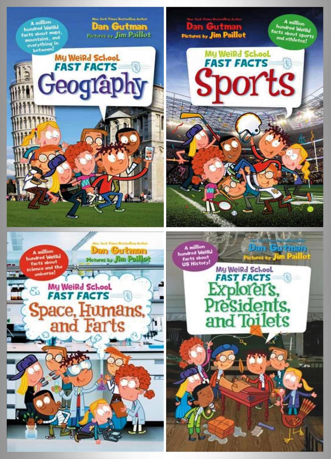 my-weird-school-series-fast-facts-collection-set-1-4-paperback-dan