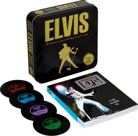 Northampton 2015. - Elvis. The Definitive Guide to the King of Rock?n?Roll. Mit vier Untersetzern im Vinyl-Design.