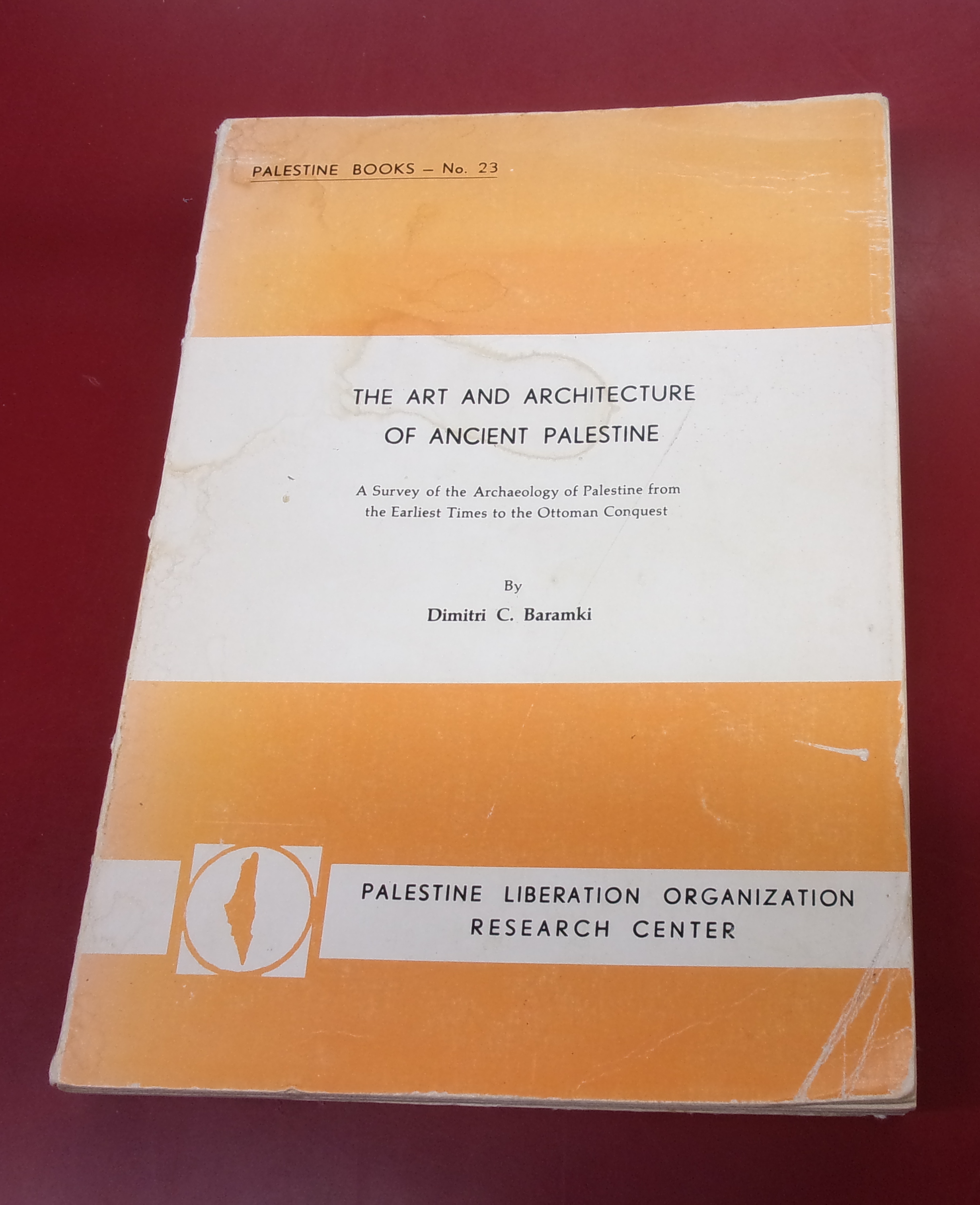 The Art and Architecture of Ancient Palestine a Survey of the