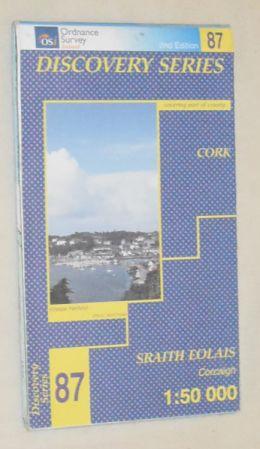 Cork (Irish Discovery Series sheet 87) 1:50000 Map - Ordnance Survey of Ireland