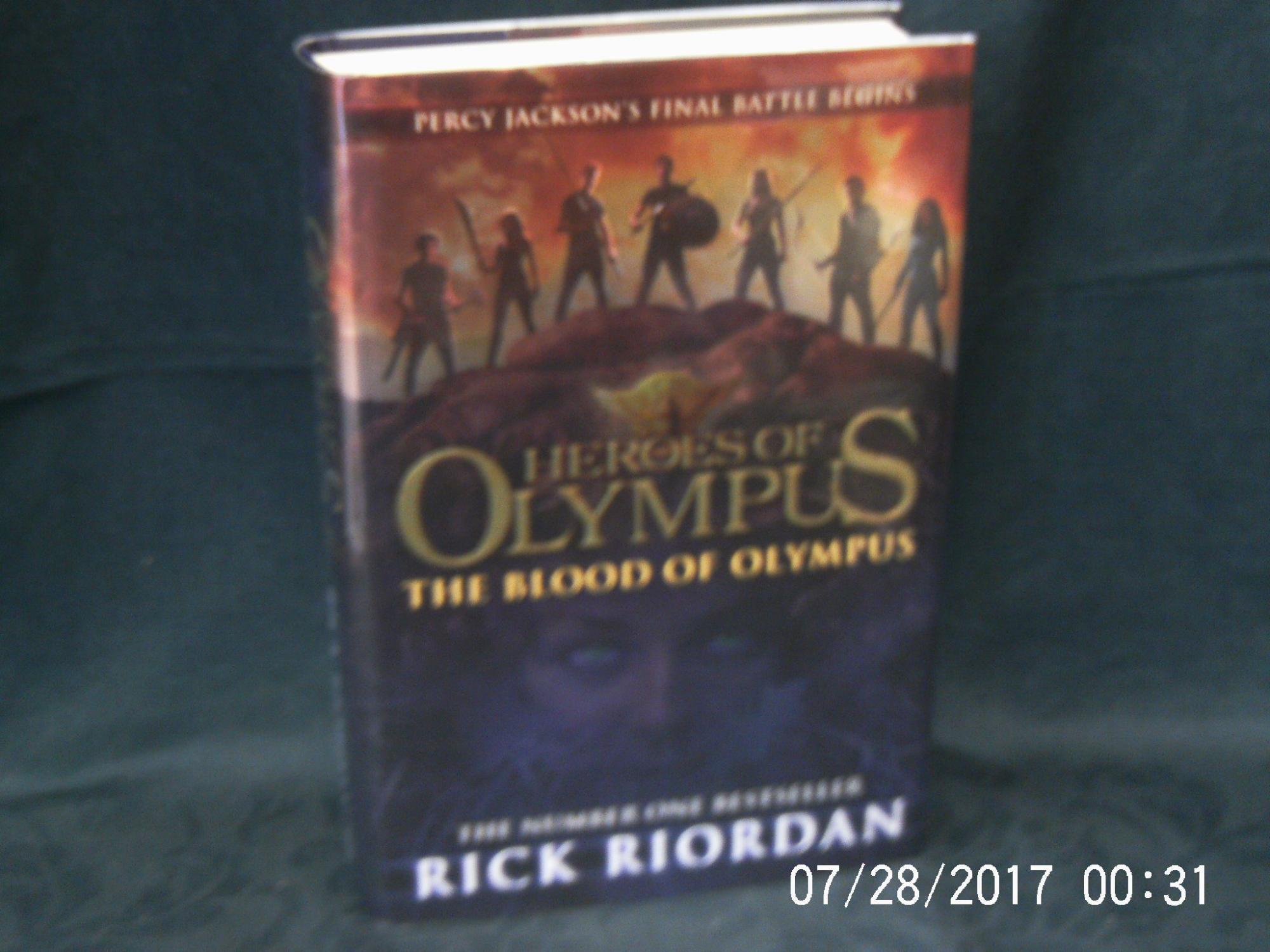 Heroes of Olympus The Blood of Olympus by RIORDAN Rick:: (2014 ...