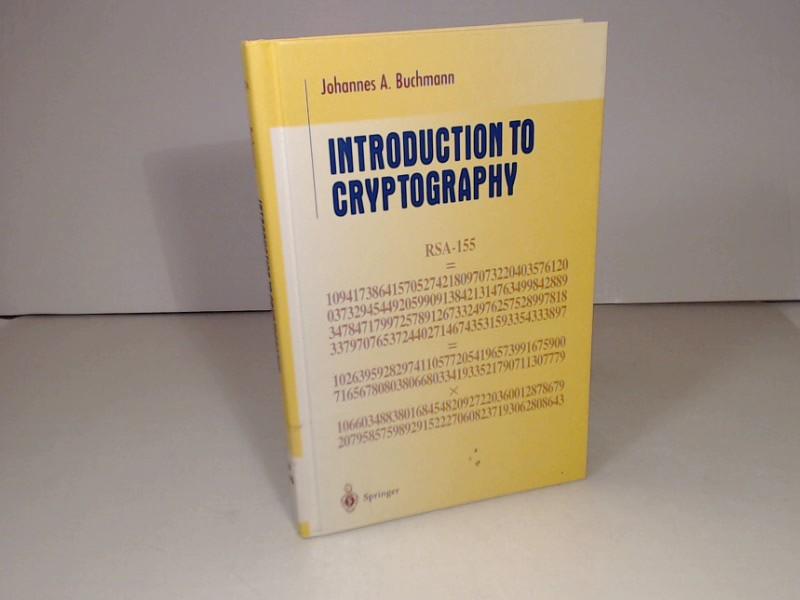Introduction to Cryptography. - Buchmann, Johannes A.