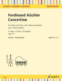 CONCERTINO G-DUR OP 11 - Kuechler Ferdinand