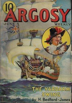 ARGOSY Weekly: June 5, 1937 ("The Smoking Land"; "Red Snow at