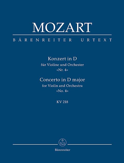 Konzert in D für Violine und Orchester 