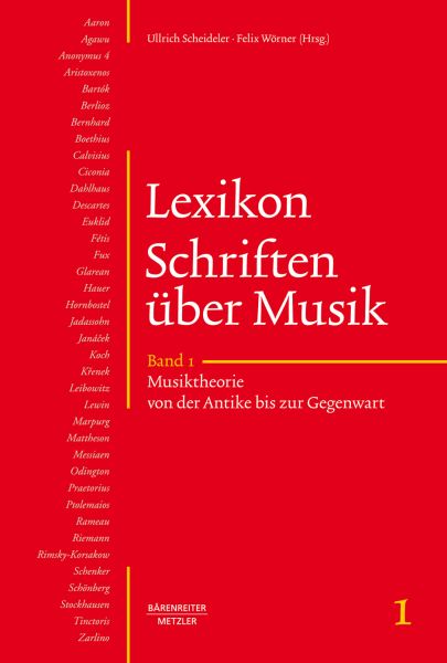 Lexikon Schriften über Musik, Band 1 - Grimm, Hartmut u.a. (Hrsg.)