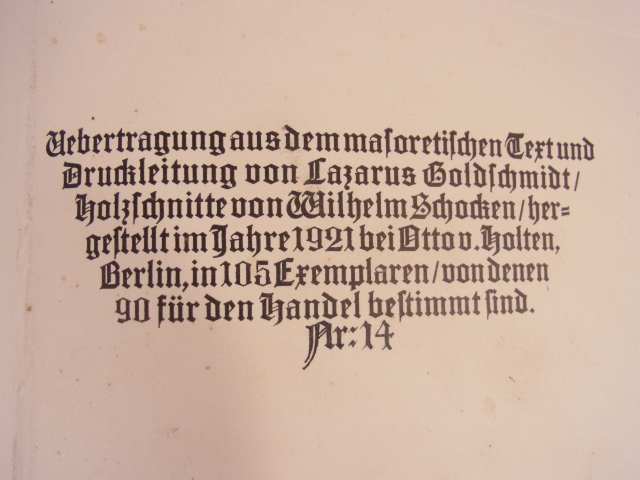 Die Klagelieder Jeremias des Sohnes Hilkias aus Anathoth. Mit ...