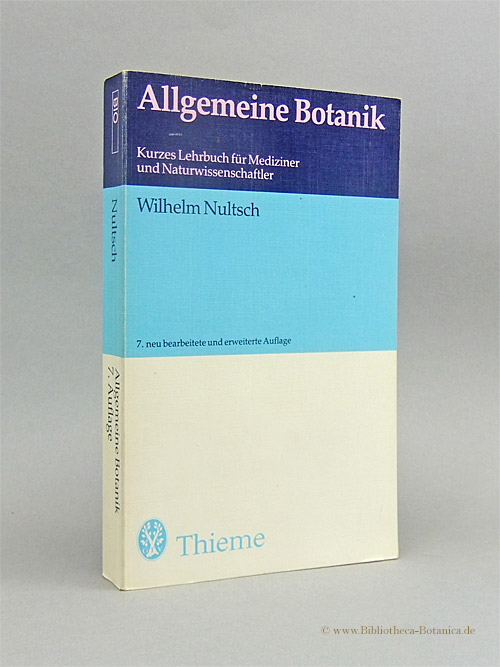 allgemeine botanik von wilhelm nultsch - ZVAB