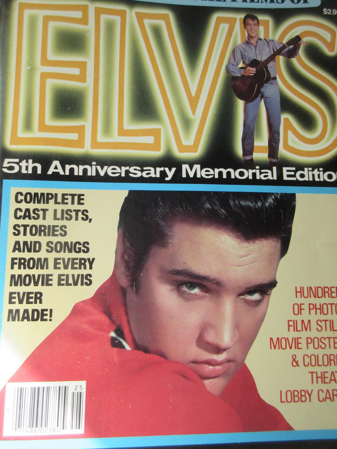 A Tribute to the Films of Elvis by Arons, Rana and Matetsky, Amanda Murrah  (editors): (1982) 5th Memorial Edition. Magazine&amp;amp;nbsp;/&amp;amp;nbsp;Periodical |  Wagon Tongue Books