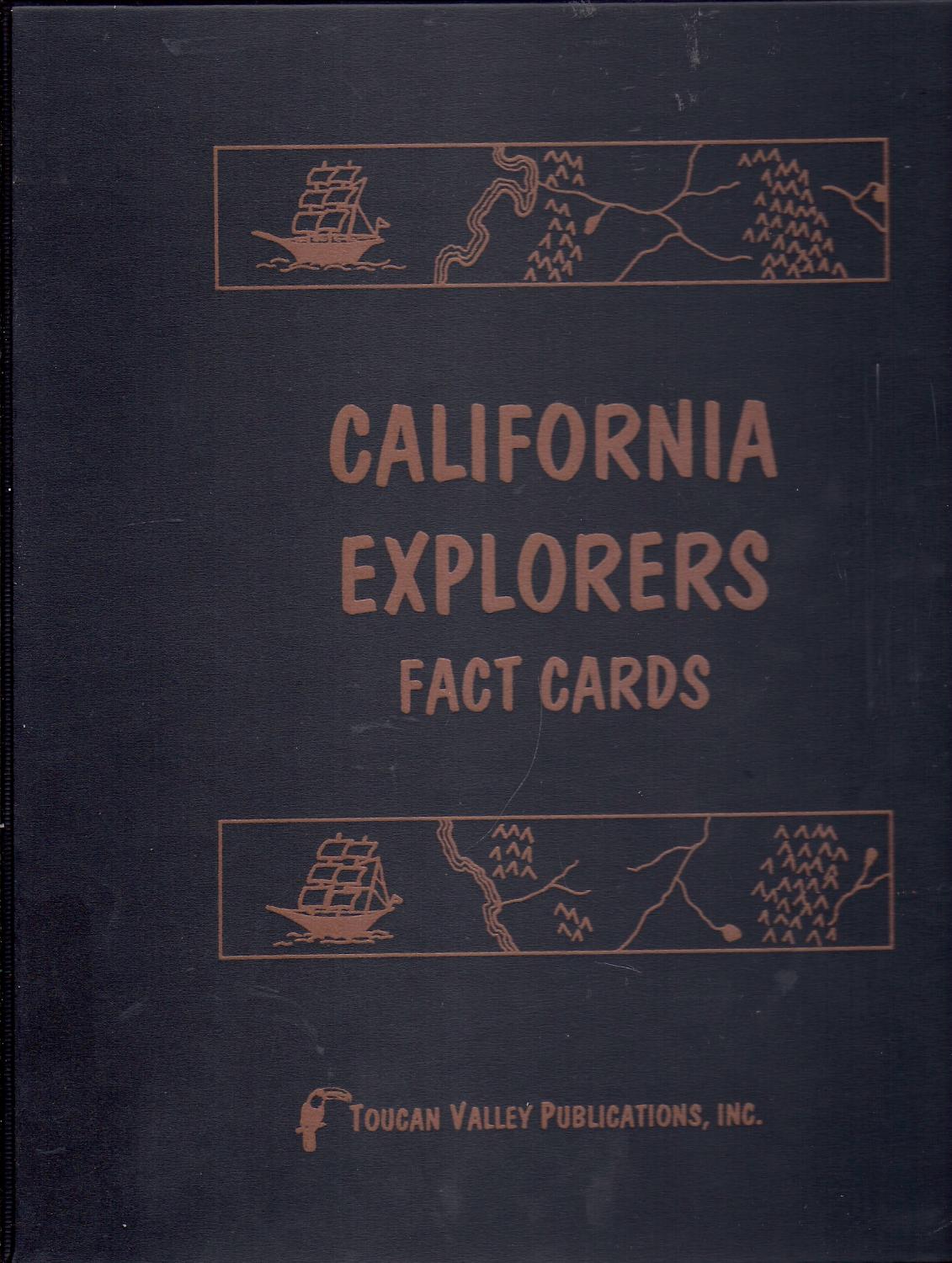 California Explorers Fact Cards HD 73 par Tamminga, Jean illustrator