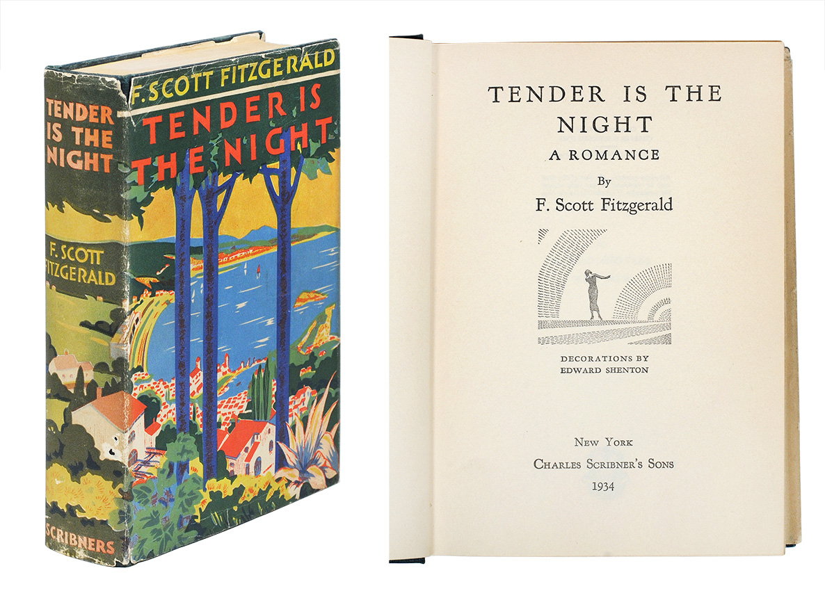 F Scott Fitzgerald Tender Is The Night First Edition Abebooks F Scott Fitzgerald Tender Is The Night First Edition Abebooks