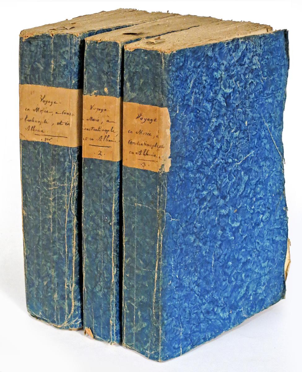 Voyage en Morée a Constantinople, en Albanie, et dans plusieurs autres parties de l'Empire Othoman, pendant les années 1798, 1799, 1700 et 1801. POUQ