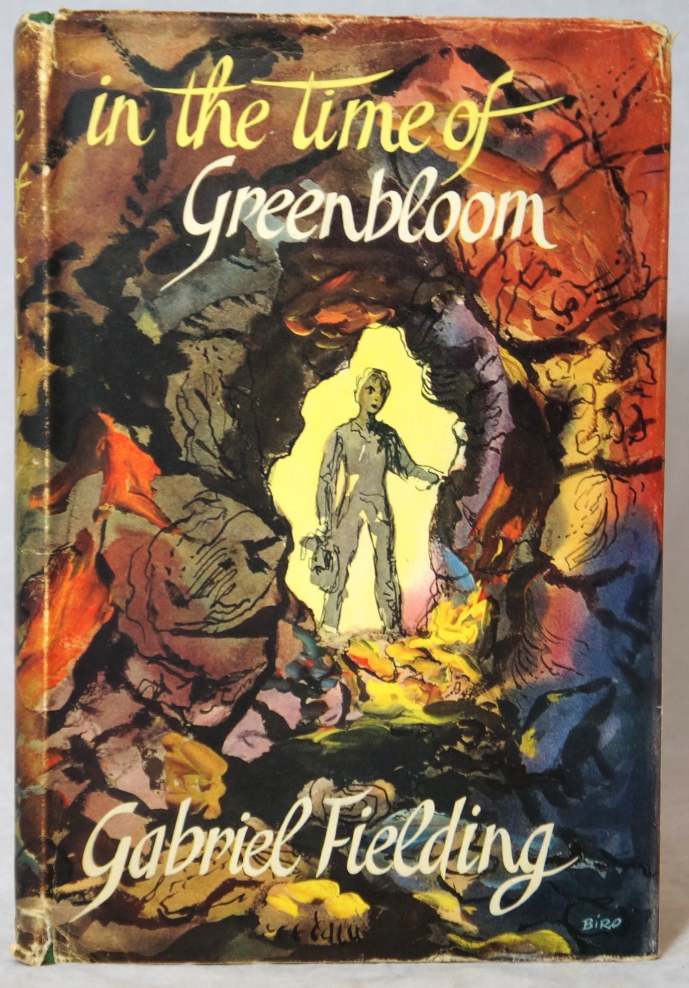 In The Time Of Greenbloom By Fielding Gabriel Alan Gabriel Barnsley Near Fine Hardcover 1956 First Edition Underground Books Ioba