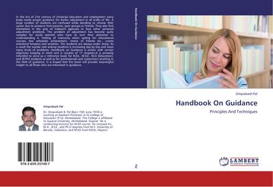 Handbook On Guidance : Principles And Techniques - Omprakash Pal